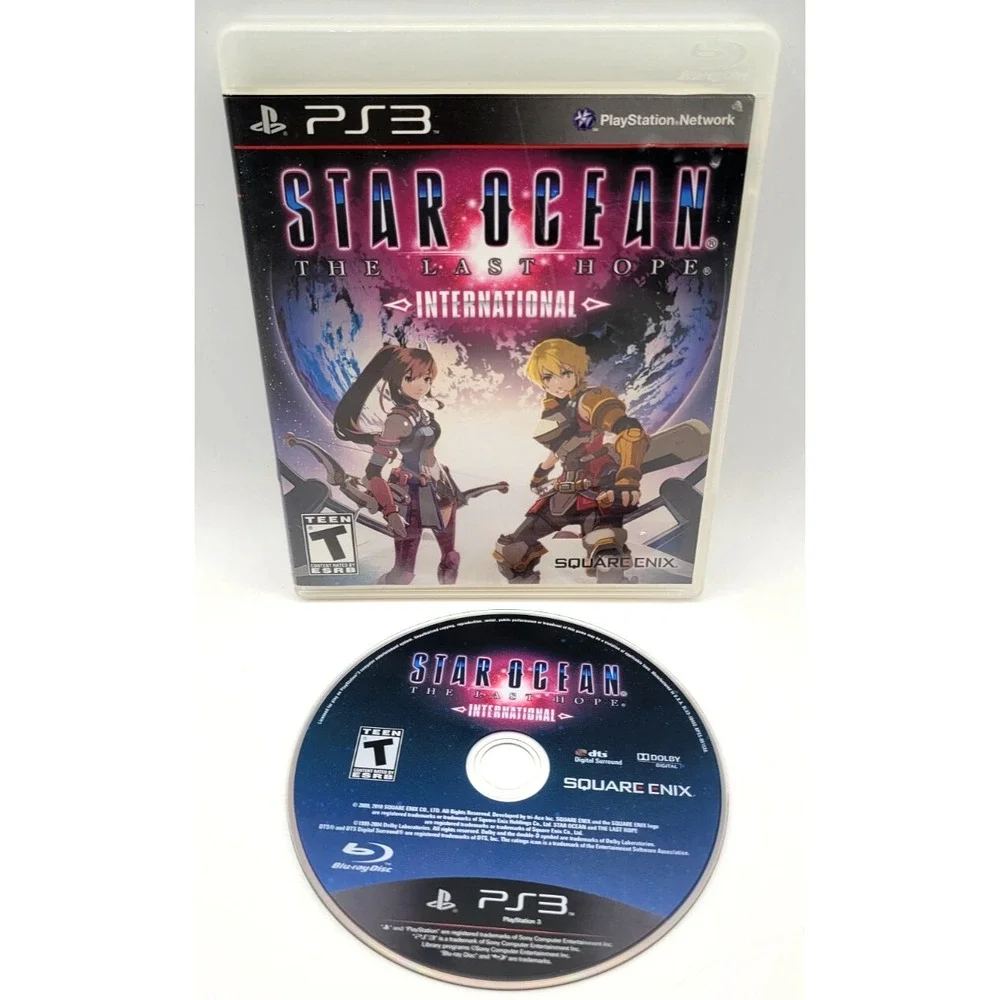 Star Ocean: The Last Hope‎ International Sony PlayStation 3 PS3 2010 GAME & CASE